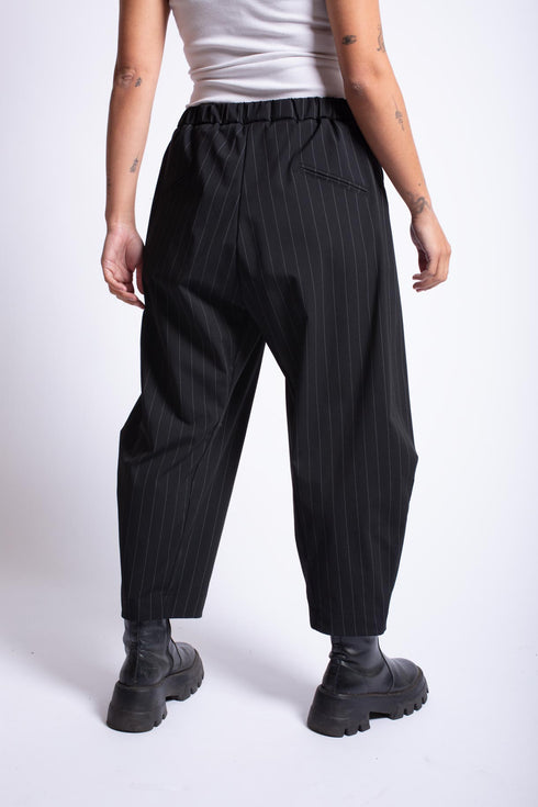 Lässige Nadelstreifen Hose Ella
